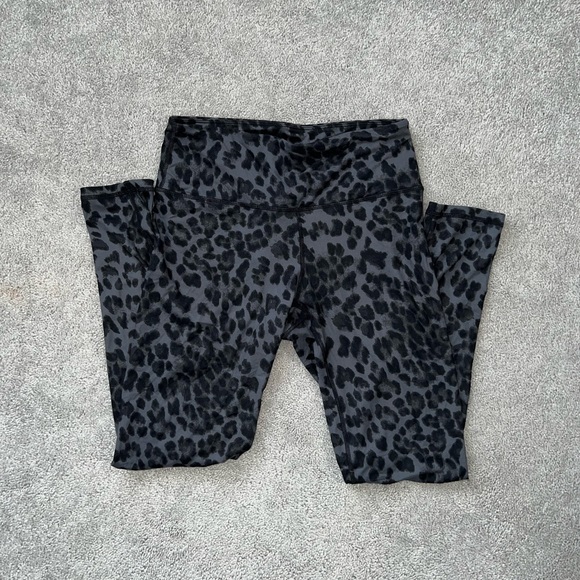 Black Leopard Leggings - Picture 2 of 5